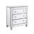 Contempo 3 Drawer Bedside Cabinet