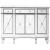 Contempo 3 Drawer 4 Door Cabinet, Composition 2