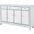 Reflexion 3 Drawers 4 Doors Buffet Cabinet