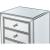 Reflexion 7 Drawers Lingerie Chest