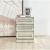 Modern Crystal 3 Drawers End Table, Composition 1