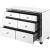 Modern Crystal 6 Drawers Cabinet