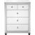 Modern Crystal 5 Drawers Tall Cabinet