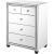 Modern Crystal 5 Drawers Tall Cabinet