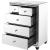 Modern Crystal 5 Drawers Tall Cabinet