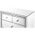 Modern Crystal 5 Drawers Tall Cabinet