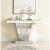 Modern Rectangle Crystal Console Table, Composition 2