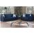 Miami Fabric Storage Sleeper Living Room Set