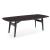Abrey W118.1-inch Ceramic/Wood Customizable Elliptical Dining Table