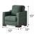 Midyat Woven Microsuede Living Room Set