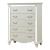 Milan 5-Drawer Wood Veneer Chest
