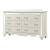 Milan 6-Drawer Wood Veneer Dresser