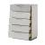 Mist Wood Chest w/5 Drawers