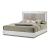 Mist Wood Platform Bedroom Set w/LED Light