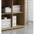 Mito Office Managerial Cabinet w/6 Shelves & Sliding Gloss Finish Door