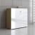Mito H34.6-inch Office Cabinet w/2 Gloss Finish Doors