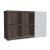 Mito Office Managerial Cabinet w/Sliding Matt Finish Door