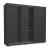 Mito Office Managerial Cabinet w/Sliding Matt Finish Door