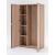 Mito Lockable Wardrobe w/File Storage, 2 Doors & Slide-Out Hanger