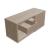 Mito Office Managerial Cabinet w/Lockable Drawer & Sliding Door