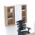Mito Office Managerial Cabinet w/Sliding Gloss Finish Door