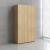 Mito Lockable Wardrobe w/File Cabinet, 2 Doors & Hanger