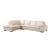 ML157 Top Grain Leather Match L-Shape Sectional, Left Chaise Facing