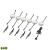 Housings 6 Piece Under Cabinet Lighting Suite, Configuration 1