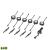 Housings 6 Piece Under Cabinet Lighting Suite, Configuration 2