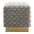 Myrtle Square Weave Ottoman