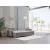Mocca Fabric Reversible Sleeper Storage Sectional
