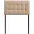 Lily Fabric Twin Size Headboard