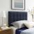 Lily Fabric Twin Size Headboard