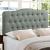Annabel Queen Fabric Headboard