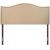 Curl Queen Nailhead Upholstered Headboard