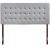 Tinble Queen Headboard, Gray