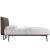 Tracy Fabric Platform Queen Size Bed