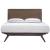Tracy Fabric Platform Queen Size Bed