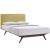 Tracy Fabric Platform Queen Size Bed