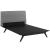 Tracy Fabric Platform Queen Size Bed