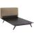 Tracy Fabric Platform Queen Size Bed