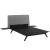 Tracy 3-Pc Fabric Platform Queen Size Bedroom Set