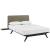Tracy 3-Pc Fabric Platform Queen Size Bedroom Set, Composition 1