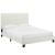 Melanie Tufted Button Velvet Platform Full Size Bed