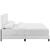 Melanie Tufted Button Fabric Platform Bed