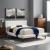 Julia Biscuit Tufted Velvet Queen Size Platform Bed