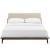 Luella Upholstered Fabric Queen Platform Bed
