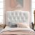 Annabel Diamond Tufted Performance Velvet Twin Headboard