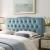 Annabel Diamond Tufted Performance Velvet Queen Headboard