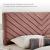 Alyson Angular Channel Tufted Performance Velvet Full/Queen Headboard